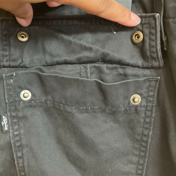 Levi’s charcoal wash cargo “94’ baggy” jeans 90’s inspired grunge size 29 #712 - Picture 7 of 9